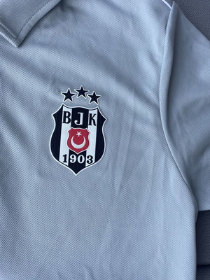 Adidas x Beşiktaş Polo Shirt like new, gray, XS
