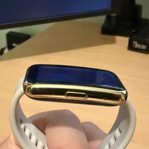 Huawei Watch Fit Elegant White Edition used with charger and box
