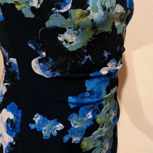 Ralph Lauren sleeveless dress blue like new, size S