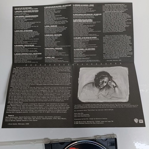 The X Files Soundtrack CD and Dj Dado X Files CD like new, together
