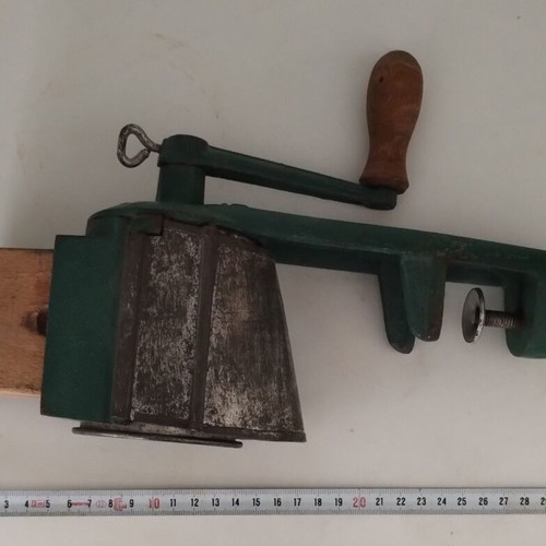 Antique cheese grater used, fully functional