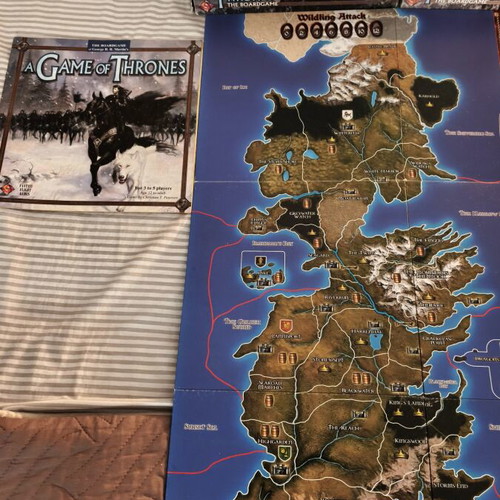 Game of Thrones 1st Edition Board Game used, complete