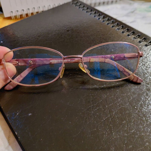 Jill Stuart women's computer glasses new, pink-purple frame