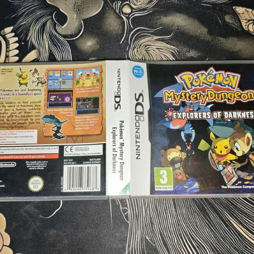 Pokémon Mystery Dungeon Explorers of Darkness Nintendo DS game new, complete edition