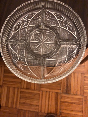 Glass plate for nuts new