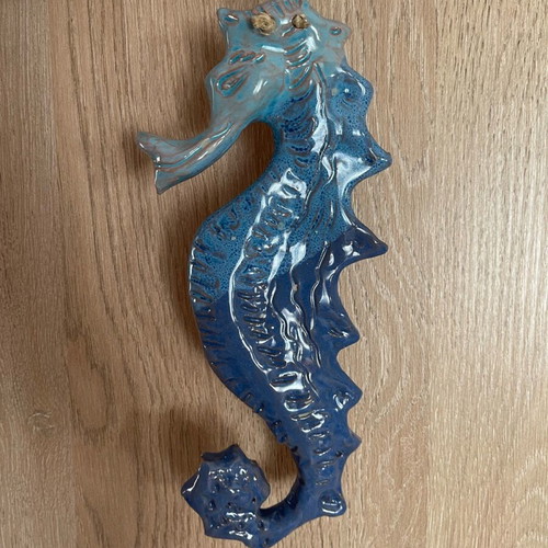 Decorative ceramic seahorse new