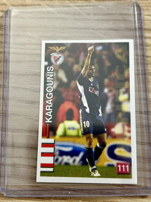 Giorgos Karagounis Benfica Champions 2007 Sticker new