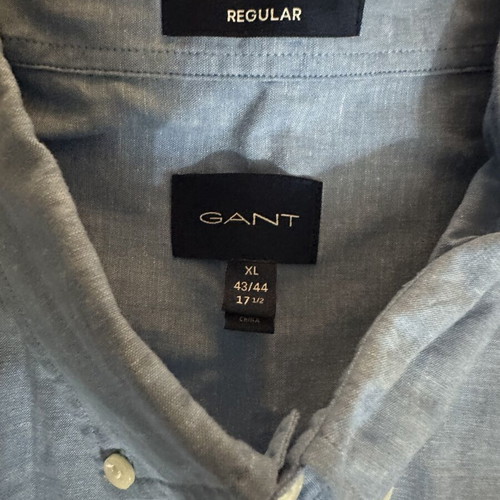Gant shirt size XL, blue