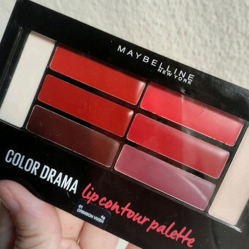 Maybelline Color Drama lips palette new