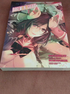 Bakemonogatari manga volume 3 new, English