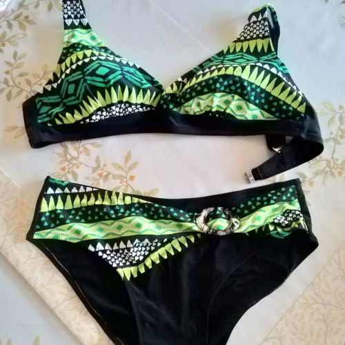 Women's bikini like new, multicolor, cup C-D, size M