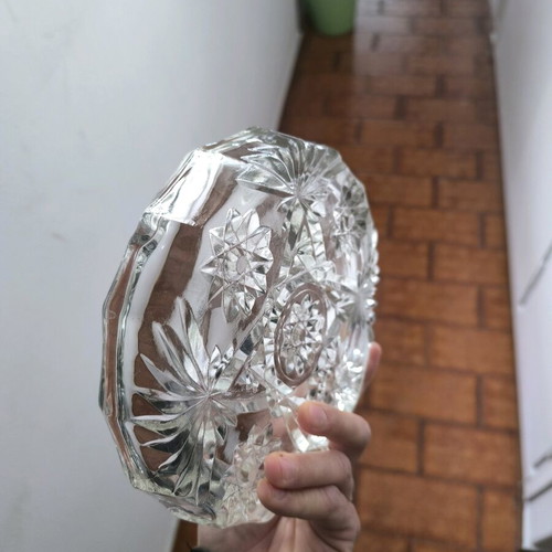 Crystal ashtray like new