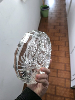 Crystal ashtray like new