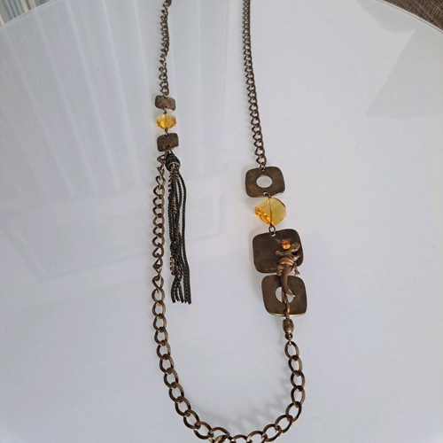 Long necklace used