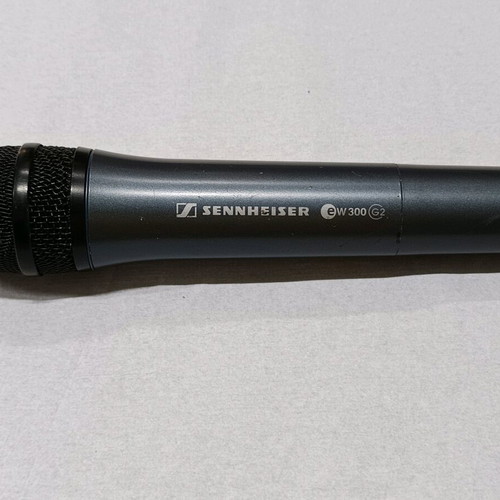 Sennheiser EW300 G2 wireless microphone used