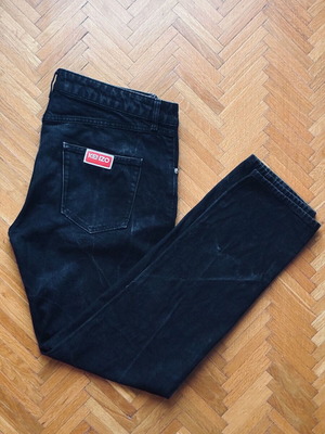 Kenzo Jeans size 32 black like new