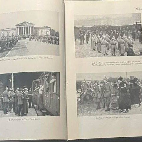 Collectible World War I Album Volume 1 German Edition like new