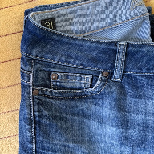 Guess Premium Vintage Y2K low rise jeans Malaga strass back pockets like new