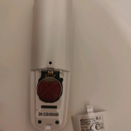 Beurer ear thermometer like new with head scan