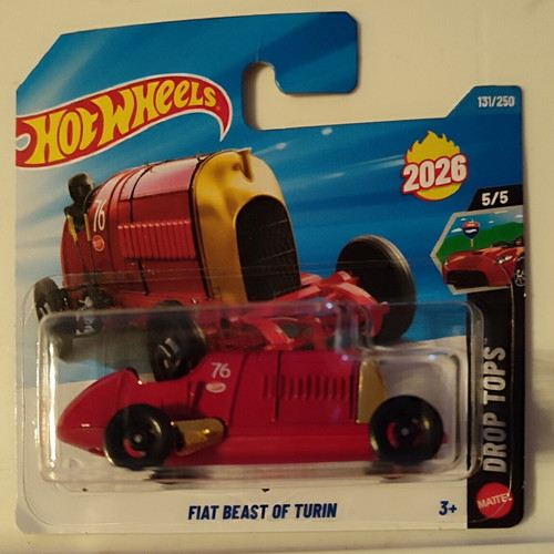Fiat Beast of Turin toy car new