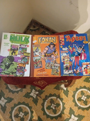Hulk, Conan, Archie and Barbie comics like new, Modern Times