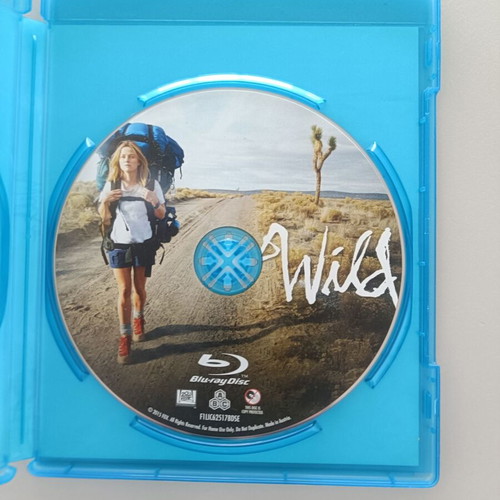Wild Blu-Ray like new, biographical film with subtitles