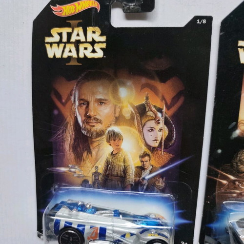 Hot Wheels Star Wars set of 8 cars new, collectible 1/64 scale