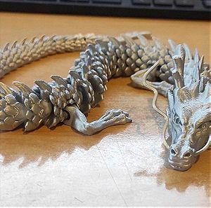 3d printed flexible dragon