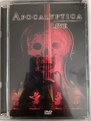 Apocalyptica Live DVD like new, Metallica cover 2001