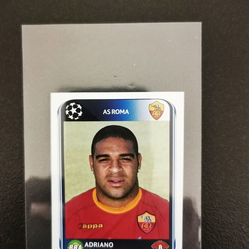 Adriano Panini UEFA Champions League 2010-2011 Sticker #309 AS Roma Brazil