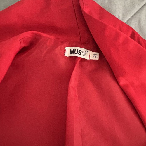 Women's red dress with bolero, size S