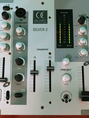 4+ Channel Mixer Audiophony Silver 2 μεταχειρισμένο