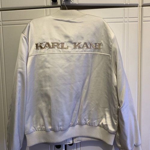 Karl Kani jacket like new, white and beige, size L