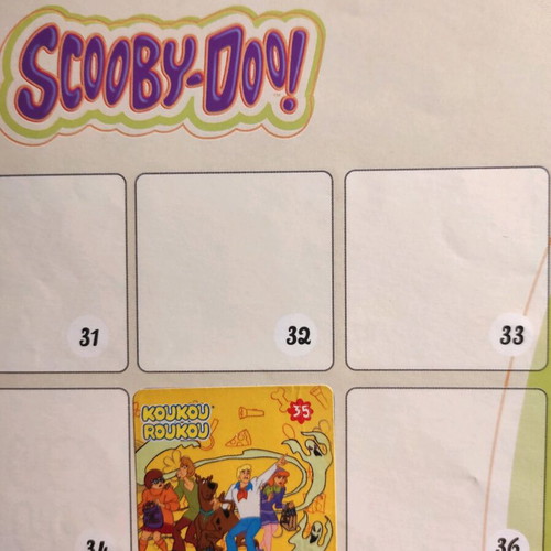 Koukouroukou Scooby Doo 2017 album used
