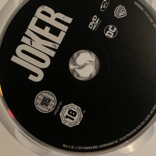 Joker DVD like new with Greek subtitles
