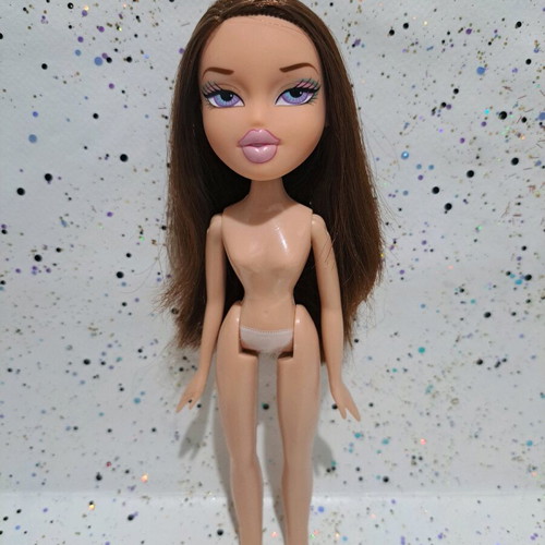 Bratz Play Sportz Racecar Driver Dana doll used with flaws