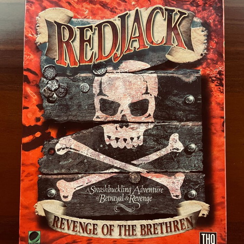 RedJack The Revenge of the Brethren PC game like new, complete in box