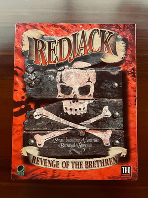 RedJack The Revenge of the Brethren PC game like new, complete in box