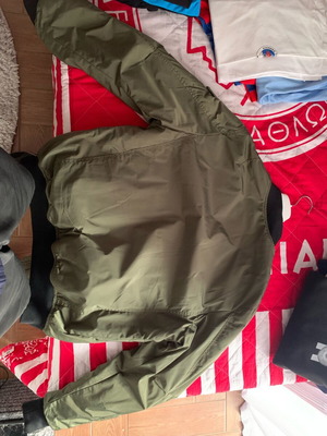 Pull & Bear khaki fabric jacket like new, summer