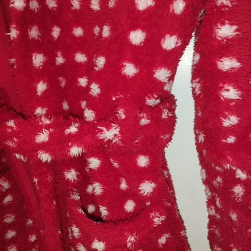 Minnie Disney winter robe like new, warm with hood size 8