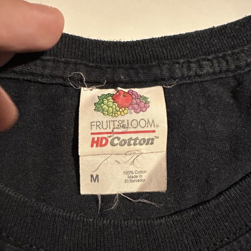 Fruit of the Loom summer T-shirt with skeletons, like new, size medium