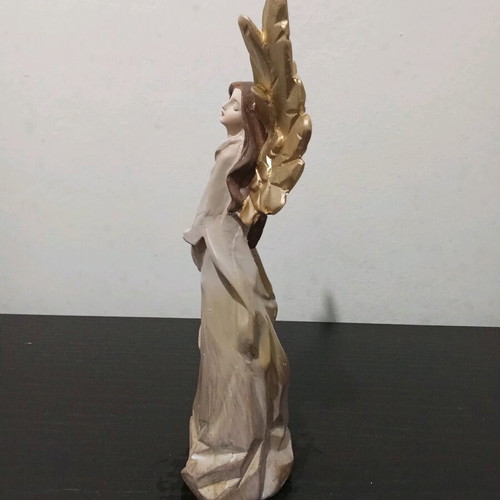 Decorative angel used with golden details vintage style