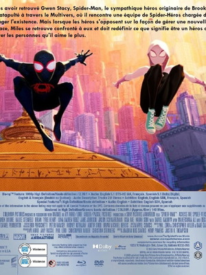 Marvel Spider-Man: Across the Spider-Verse Blu-ray, action fantasy
