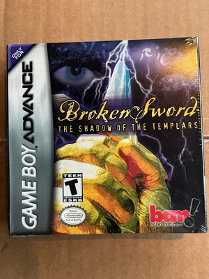 Broken Sword The Shadow of the Templars Game Boy Advance καινούργιο