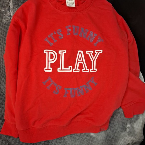 Cool Club Red Kids Sweatshirt Size 122 Like New