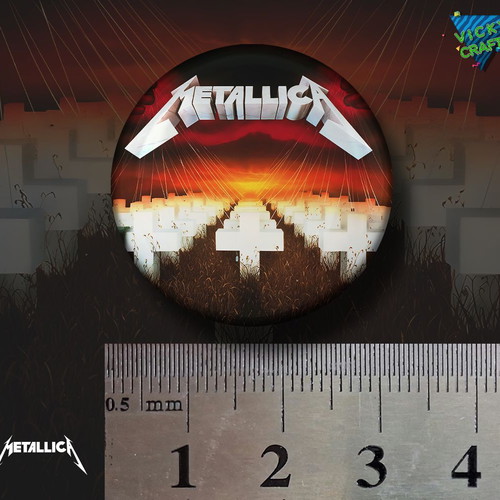 Metallica pin set 12 from 12 albums new