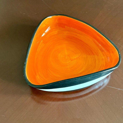 Vintage decorative container used