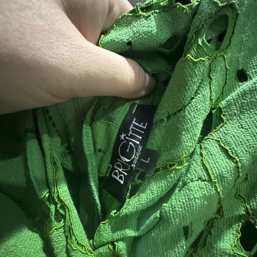 Brigite Boutique Dress green, size large, like new