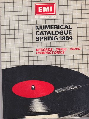 EMI КАТАЛОГ 1984 Великобритания --- СТРАНИЦА 126