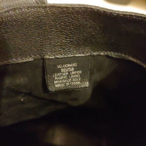 Vince Camuto leather ankle boots like new, size 38, black